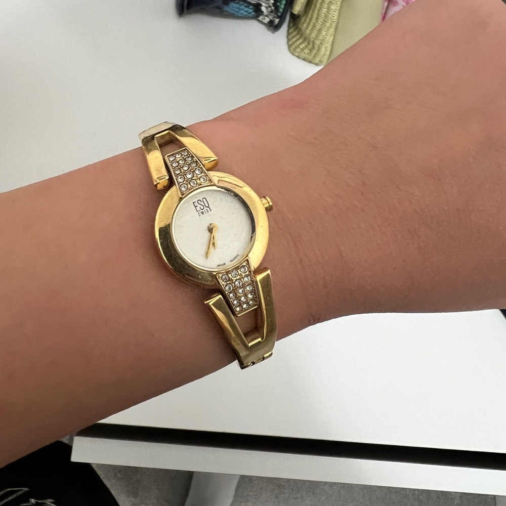 ESQ By Movado 23mm LADIES SWISS QUARTZ E5226 Fits 7.5in Wrist